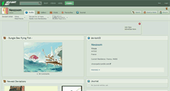 Desktop Screenshot of neozoom.deviantart.com