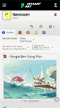 Mobile Screenshot of neozoom.deviantart.com