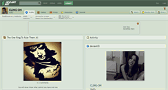 Desktop Screenshot of cling-on.deviantart.com