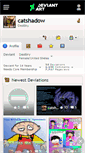 Mobile Screenshot of catshadow.deviantart.com