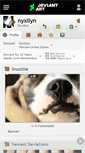Mobile Screenshot of nyxilyn.deviantart.com