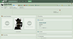 Desktop Screenshot of nudextrump.deviantart.com