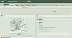 Desktop Screenshot of nataku-x.deviantart.com