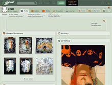 Tablet Screenshot of eesss.deviantart.com