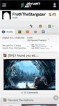 Mobile Screenshot of froththestargazer.deviantart.com