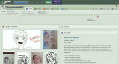 Desktop Screenshot of miscellaneousstuff.deviantart.com