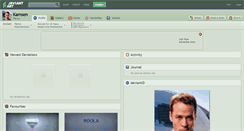 Desktop Screenshot of kamsen.deviantart.com