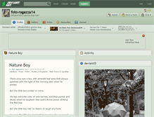 Tablet Screenshot of foto-ragazza14.deviantart.com