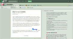 Desktop Screenshot of ocartists.deviantart.com