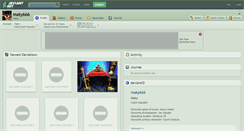 Desktop Screenshot of maty666.deviantart.com