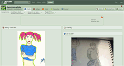 Desktop Screenshot of demonmustdie.deviantart.com