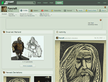 Tablet Screenshot of fancraft.deviantart.com
