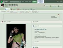 Tablet Screenshot of dr3ams-in-d1g1tal.deviantart.com