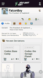 Mobile Screenshot of falconboy.deviantart.com