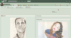 Desktop Screenshot of mariaestela.deviantart.com