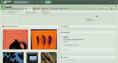 Desktop Screenshot of gamgi.deviantart.com