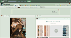 Desktop Screenshot of jeminisoul.deviantart.com