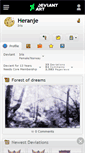 Mobile Screenshot of heranje.deviantart.com