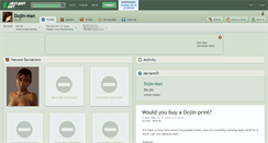 Desktop Screenshot of dojin-man.deviantart.com