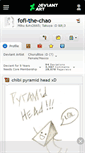 Mobile Screenshot of fofi-the-chao.deviantart.com