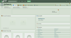 Desktop Screenshot of dalerogerson.deviantart.com