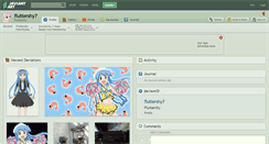 Desktop Screenshot of fluttershy7.deviantart.com