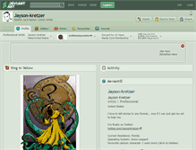 Tablet Screenshot of jayson-kretzer.deviantart.com