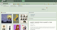 Desktop Screenshot of eromreven.deviantart.com