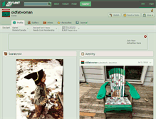 Tablet Screenshot of oldfatwoman.deviantart.com
