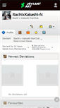 Mobile Screenshot of itachixkakashi-fc.deviantart.com