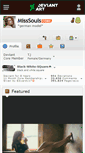 Mobile Screenshot of misssouls.deviantart.com