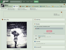 Tablet Screenshot of bdlc.deviantart.com