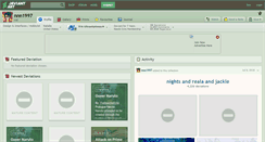 Desktop Screenshot of nnn1997.deviantart.com