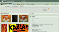 Desktop Screenshot of i-luv-mah-cupcake.deviantart.com