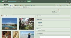 Desktop Screenshot of jayliena.deviantart.com
