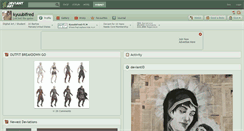Desktop Screenshot of kyuubifred.deviantart.com