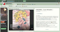 Desktop Screenshot of italiacomics.deviantart.com