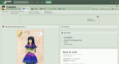 Desktop Screenshot of fruitygirls.deviantart.com