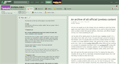 Desktop Screenshot of loveless-club.deviantart.com