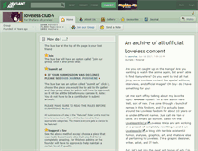 Tablet Screenshot of loveless-club.deviantart.com