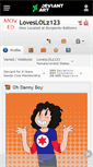 Mobile Screenshot of loveslolz123.deviantart.com