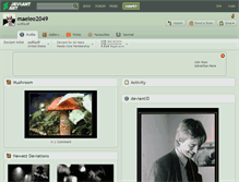 Tablet Screenshot of maeleo2049.deviantart.com