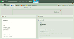 Desktop Screenshot of airis.deviantart.com