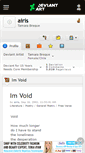 Mobile Screenshot of airis.deviantart.com