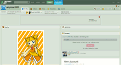 Desktop Screenshot of amyrose2001.deviantart.com