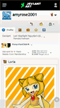 Mobile Screenshot of amyrose2001.deviantart.com