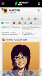 Mobile Screenshot of kcet2mb.deviantart.com