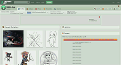 Desktop Screenshot of nikki-sue.deviantart.com