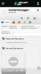 Mobile Screenshot of muharremyagan.deviantart.com