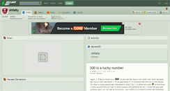 Desktop Screenshot of ohfatty.deviantart.com